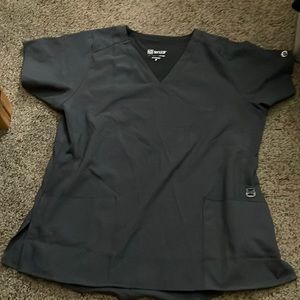 Wonder winks scrub set. Grey.